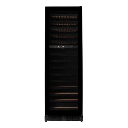 Pevino Imperial 54 Bottle Dual Zone Freestanding/Built In Premium Wine Cooler - Black