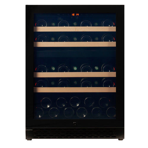 Pevino Majestic 39 Bottle Dual Zone Freestanding / Built-In Premium Wine Cooler – Black