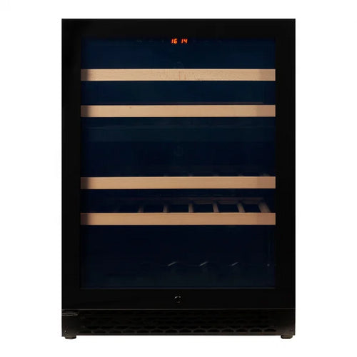 Pevino Majestic 39 Bottle Dual Zone Freestanding / Built-In Premium Wine Cooler – Black
